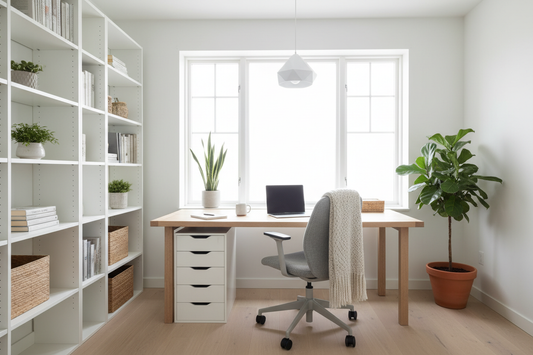 Create a Productive Nordic Home Office with These Design Tips