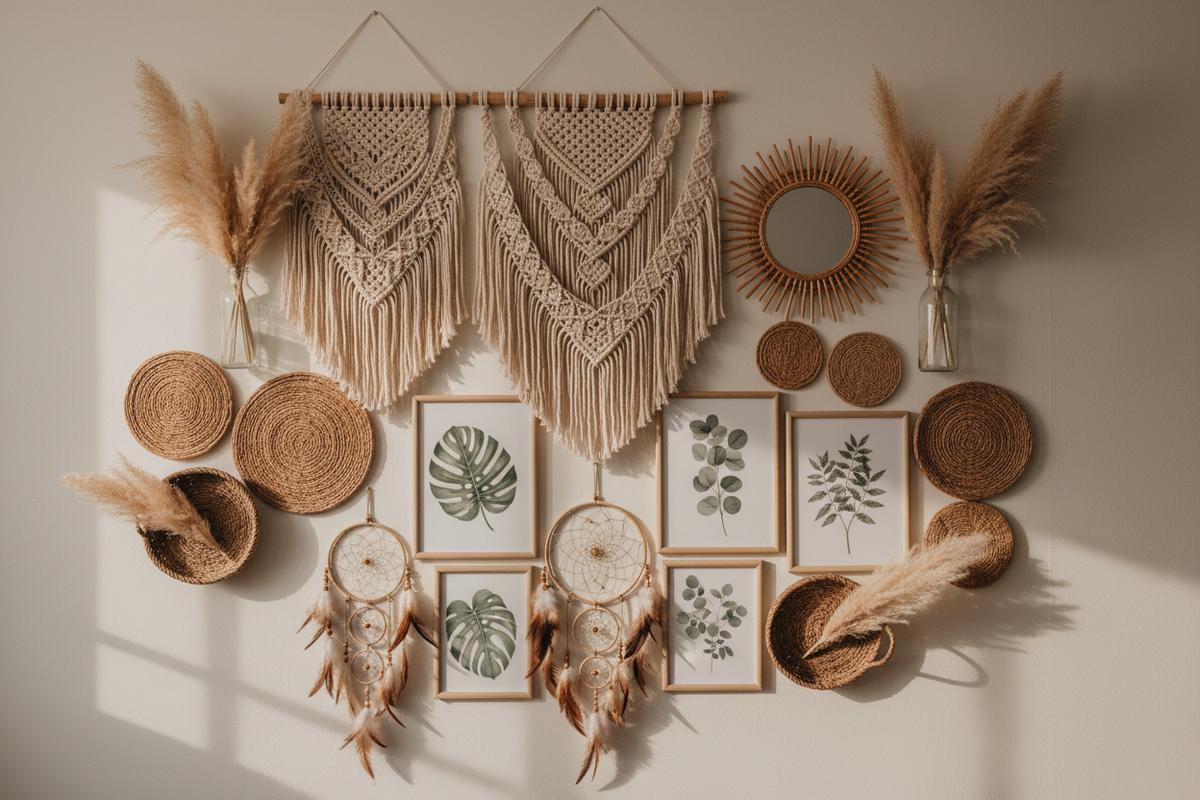 Create a Soulful Sanctuary with Boho-Inspired Wall Art