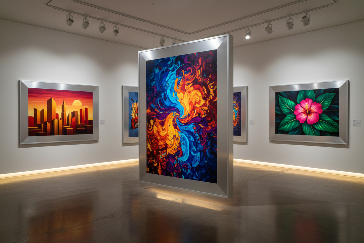 Create Bold and Lasting Art with Premium Aluminium Panels