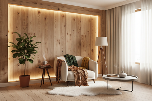Create Cozy and Chic Spaces with Inspiring Wooden Wallpaper Designs