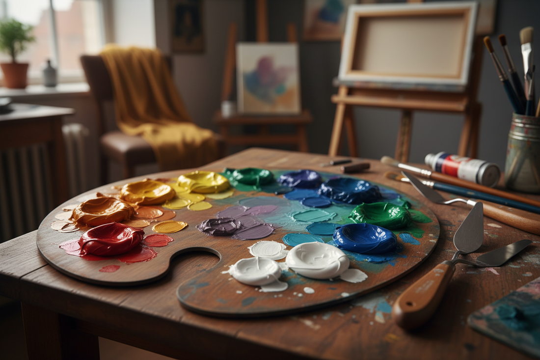 Creating a Color Harmony: Setting Up Your Perfect Oil Painting Palette