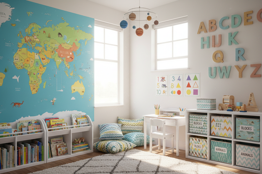 Creative and Educational Décor Ideas for Your Children’s Room