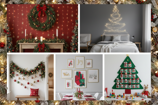 Creative Christmas Wall Design Inspirations for Every Room