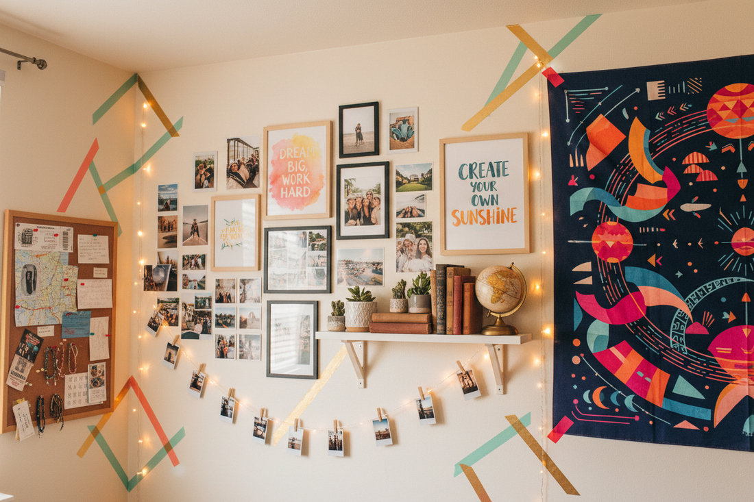 Creative Dorm Wall Decor to Make Your Space Truly Yours