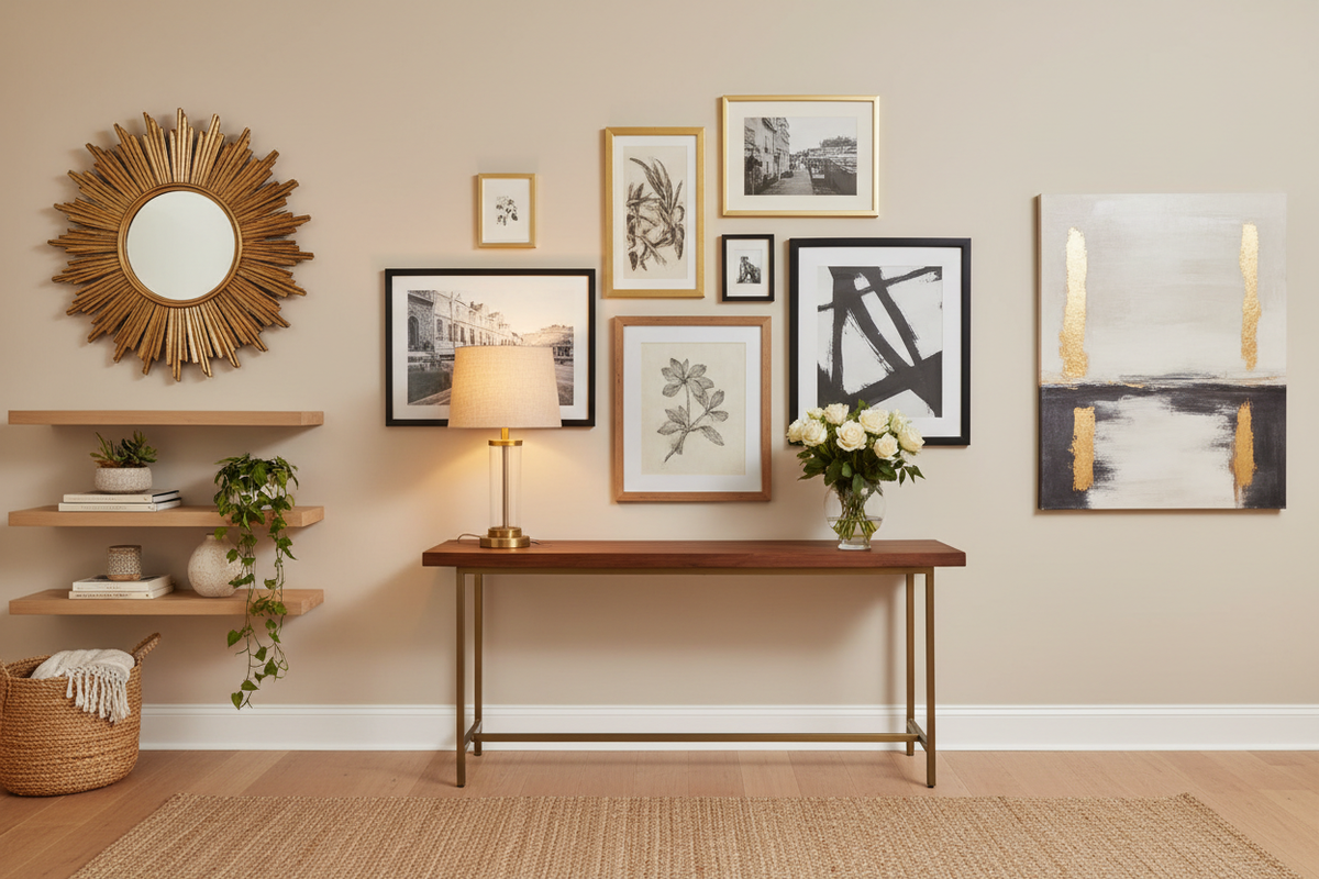 Creative Entryway Wall Décor Ideas to Elevate Your Home Atmosphere