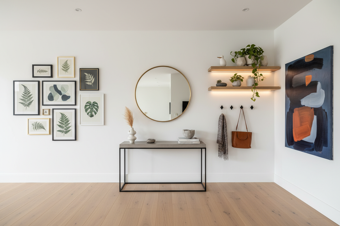 Creative Entryway Wall Décor Inspirations for Modern Homes