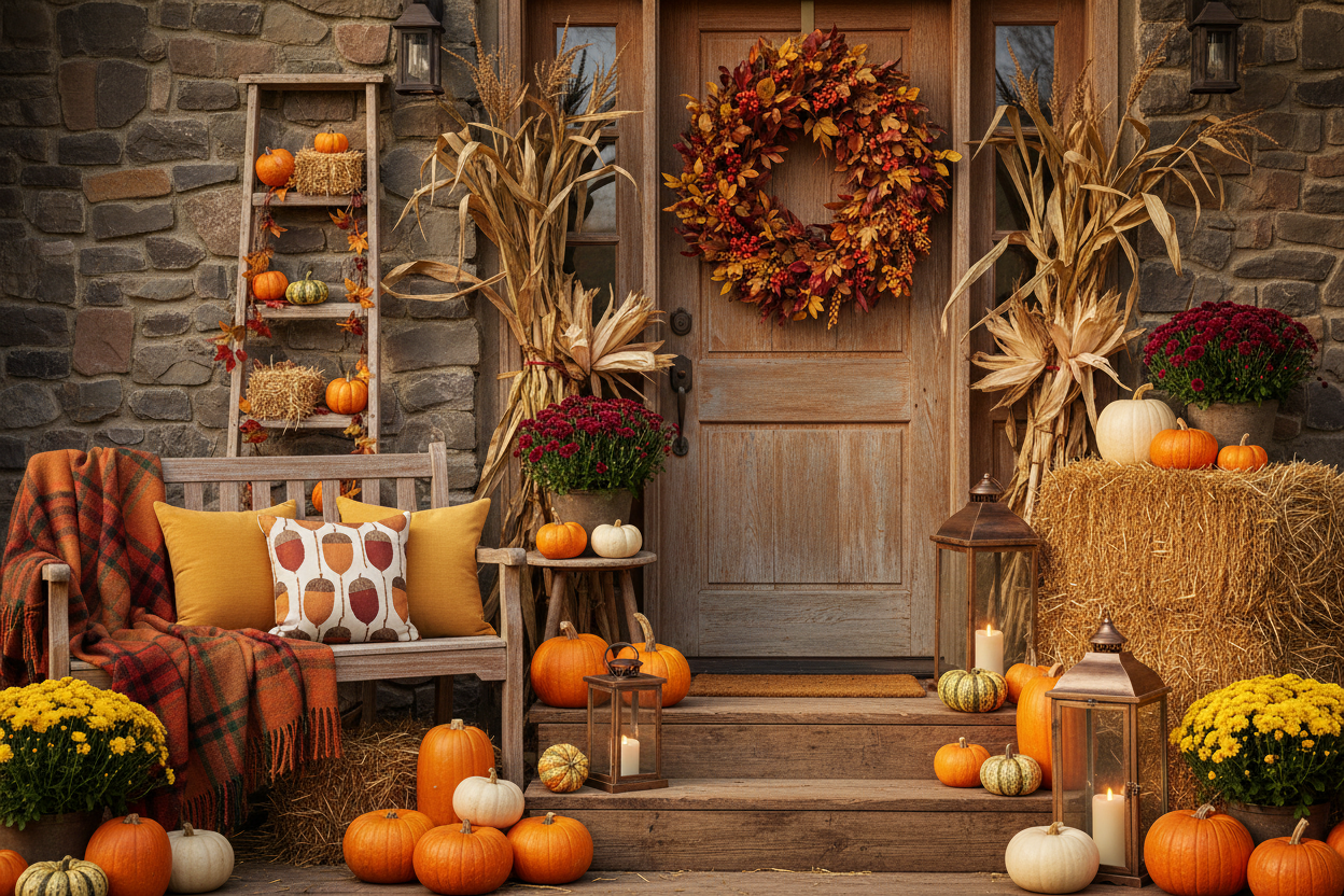 Creative Fall Porch Decorating Ideas to Refresh Your Outdoor Space ...