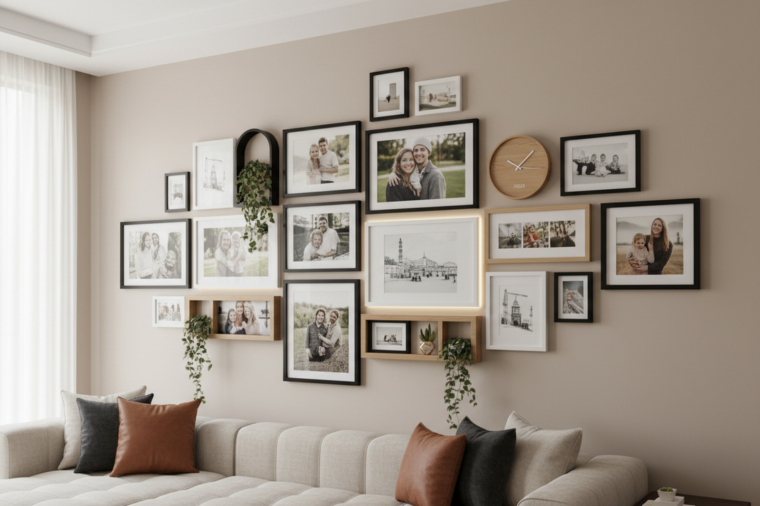 Creative Family Picture Wall Ideas for 2025