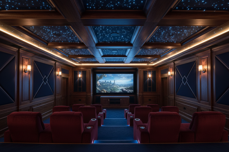 Creative Home Theater Ceiling Ideas for a Luxe Interior – Wallpics