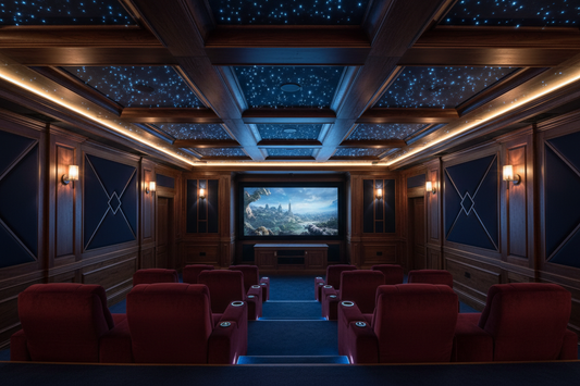 Creative Home Theater Ceiling Ideas for a Luxe Interior