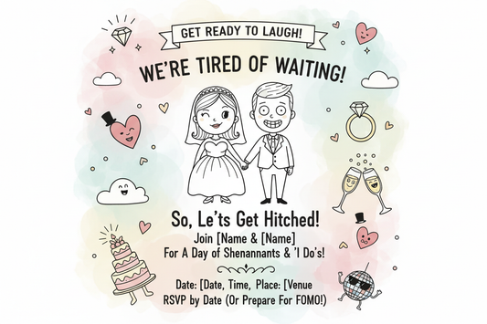 Creative Humor in Wedding Invitations: A Complete Guide to Fun and Personal Touches