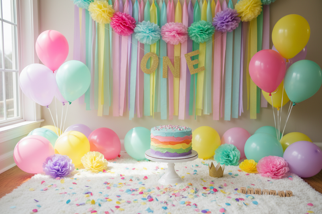 Creative Ideas for a Vibrant DIY Cake Smash Photoshoot