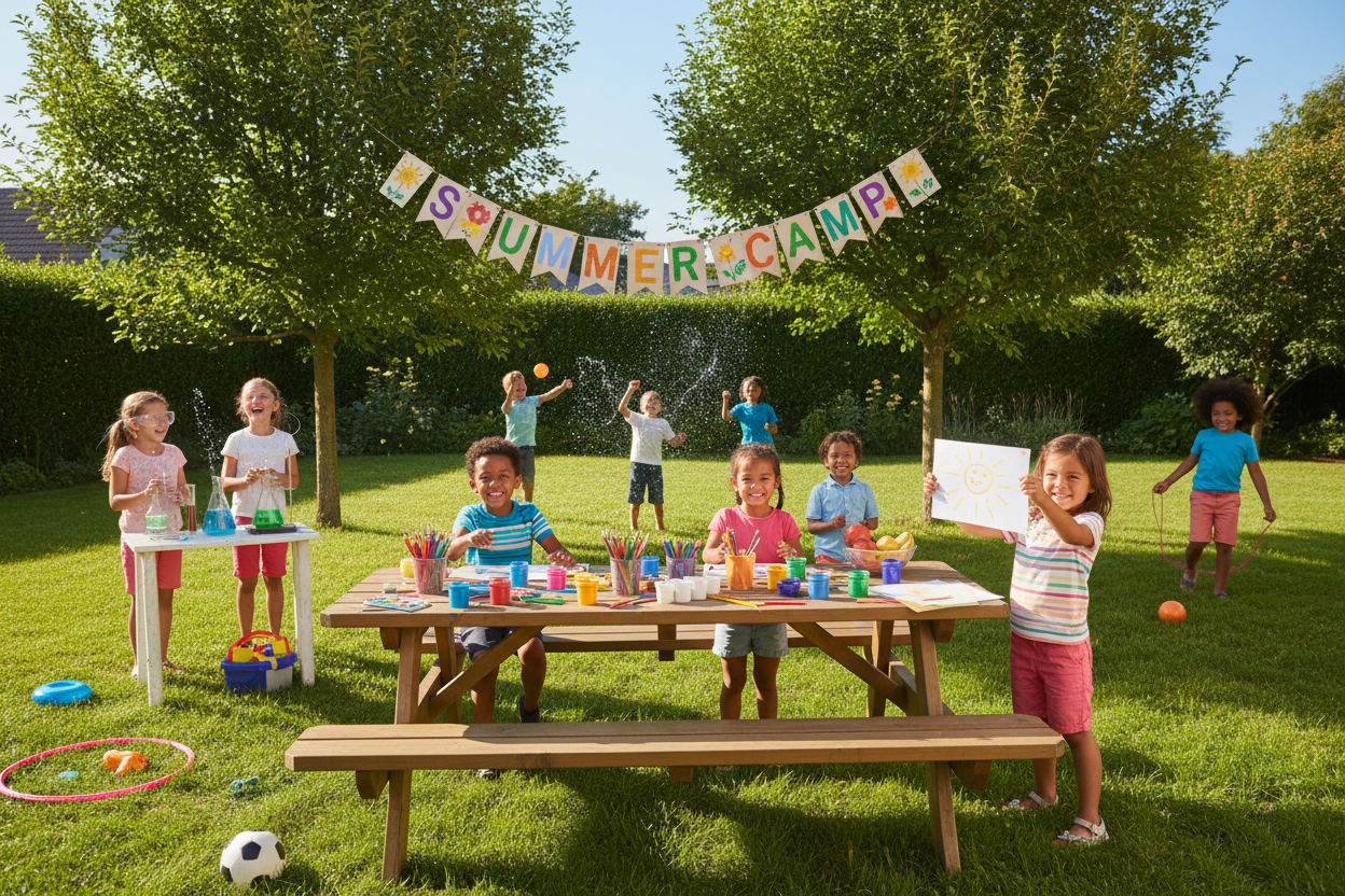 Creative Ideas for Hosting a Fun-Filled Summer Camp Right at Home ...