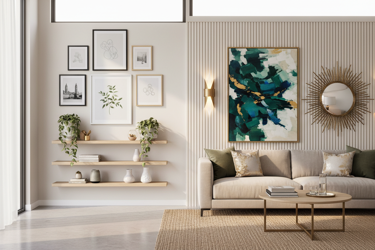 Creative Ideas to Decorate Your Living Room Walls
