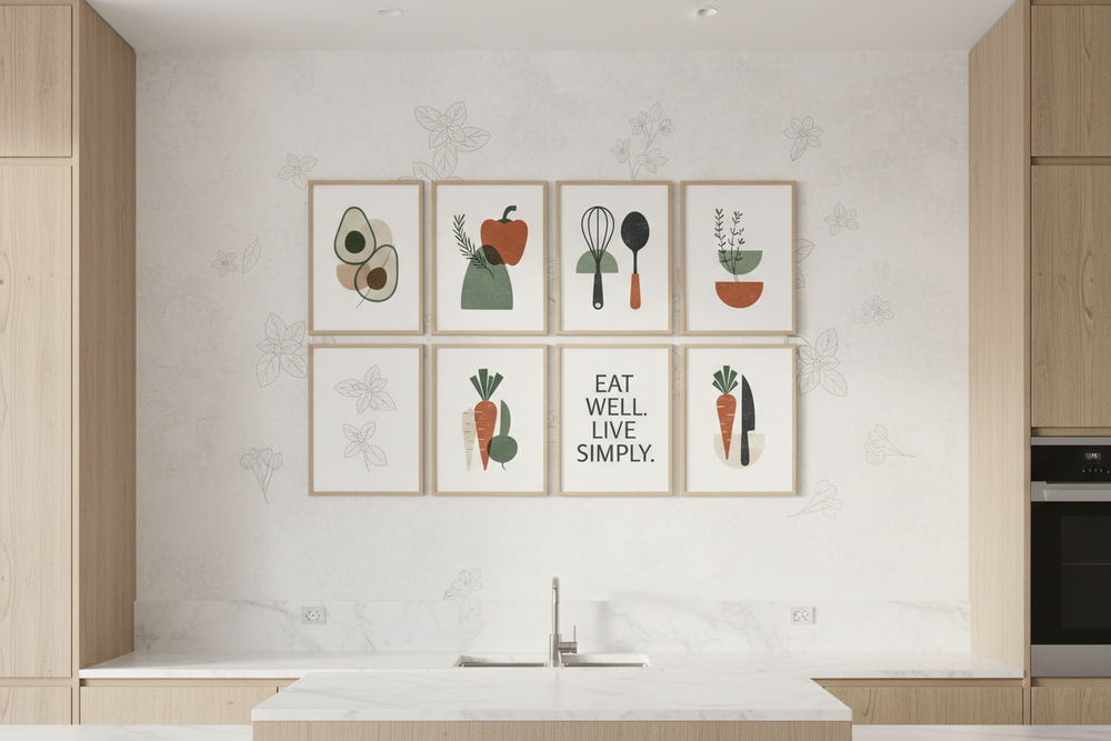 Creative Kitchen Wall Decor Ideas to Revamp Your Space in 2025 – Wallpics