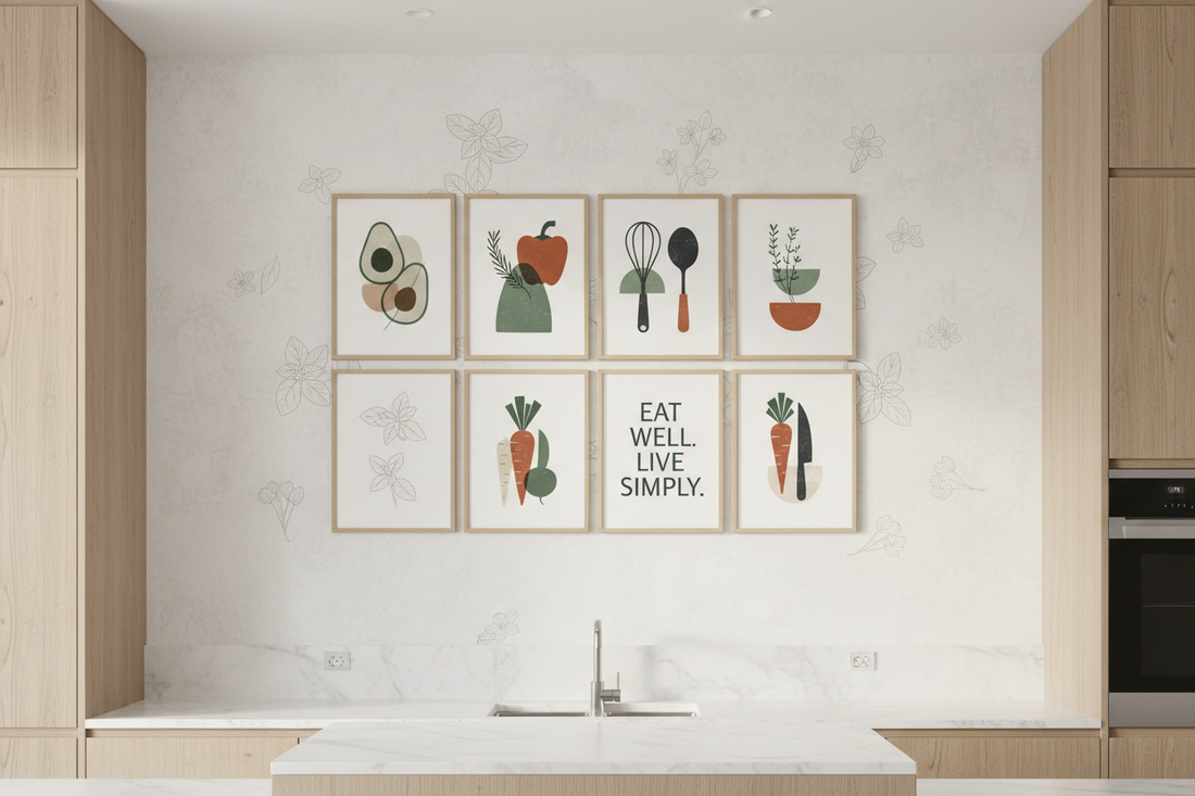 Creative Kitchen Wall Art Concepts for Modern Homes