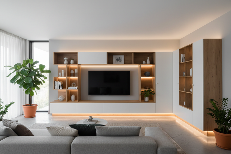 Creative L-Shaped TV Unit Designs That Combine Functionality and Style ...