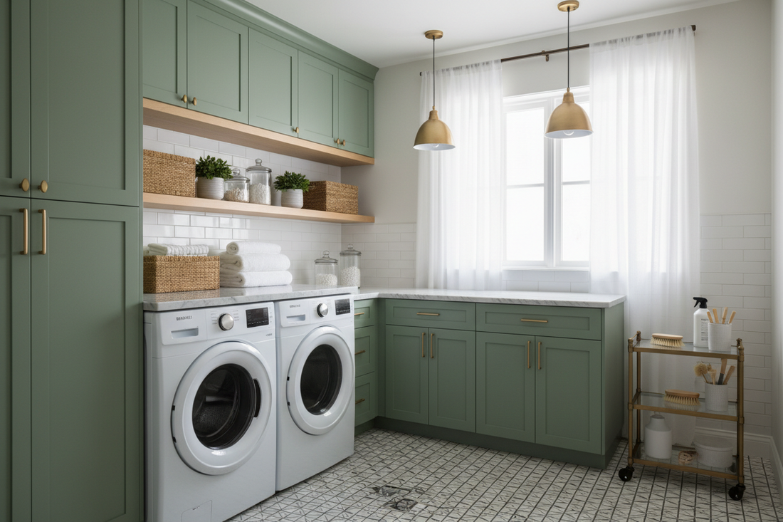 Creative Laundry Room Design Tips for a Modern Home