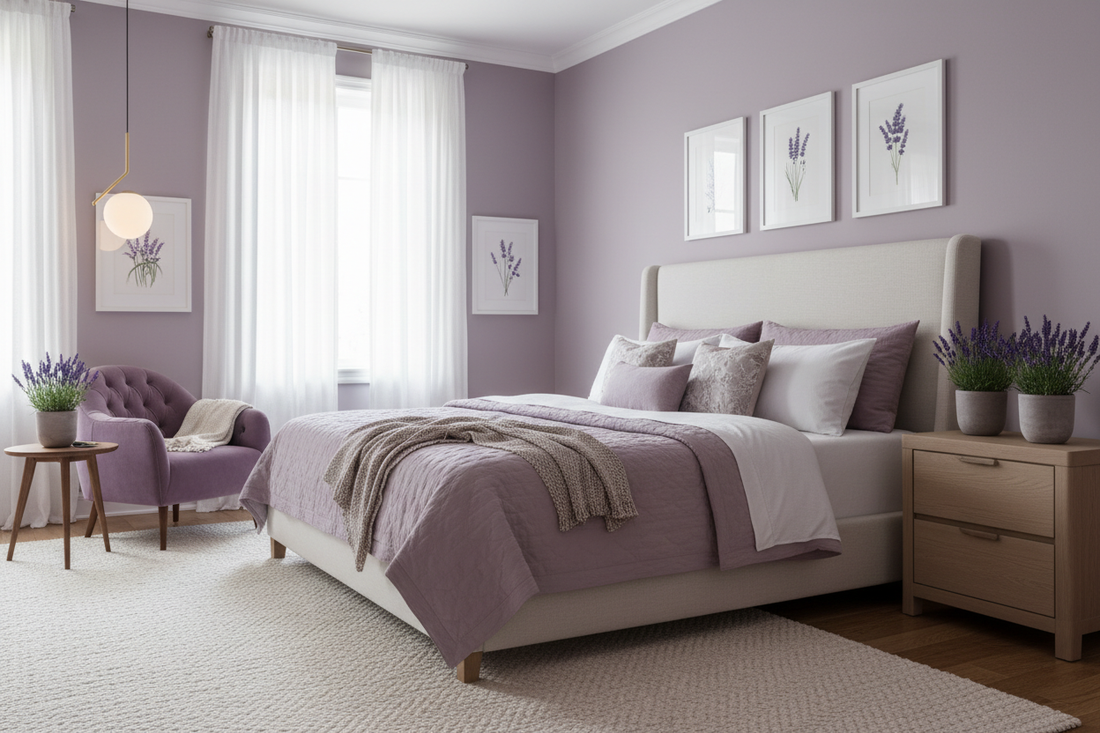 Creative Lavender Bedroom Ideas for a Relaxing Retreat – Wallpics