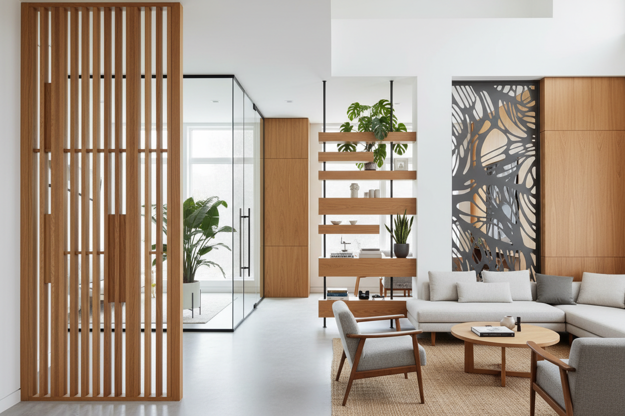 Creative Partition Wall Ideas To Transform Modern Homes – Wallpics