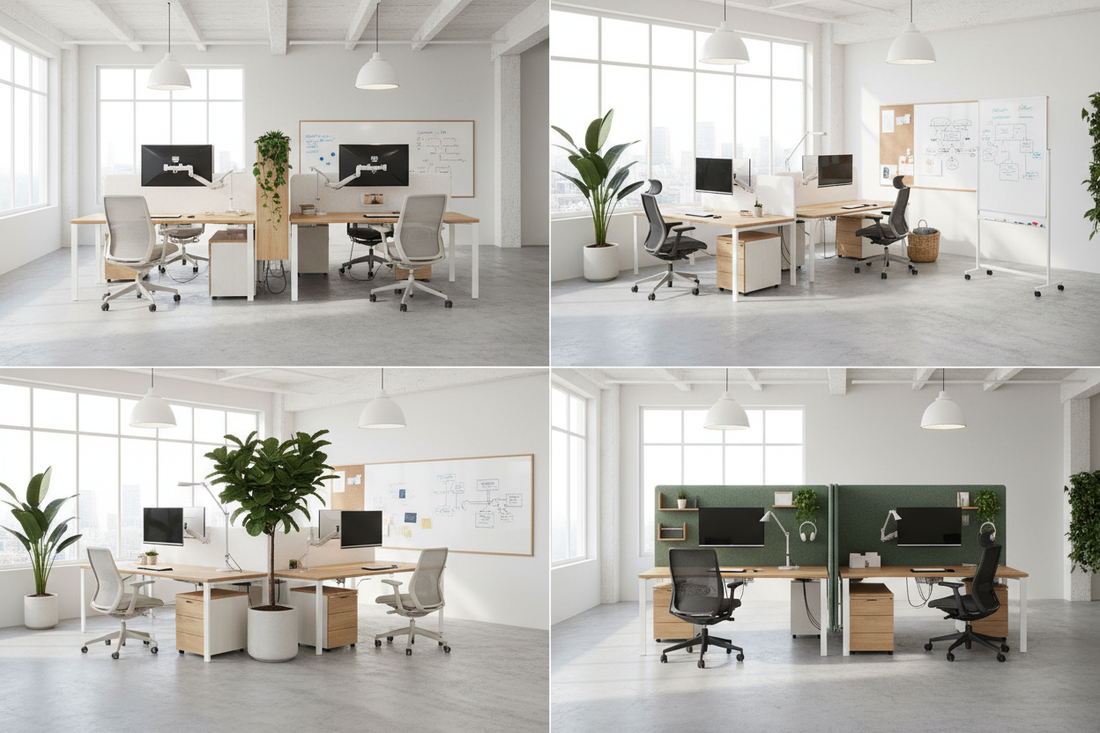 Creative Two-Person Workstation Layouts to Boost Productivity