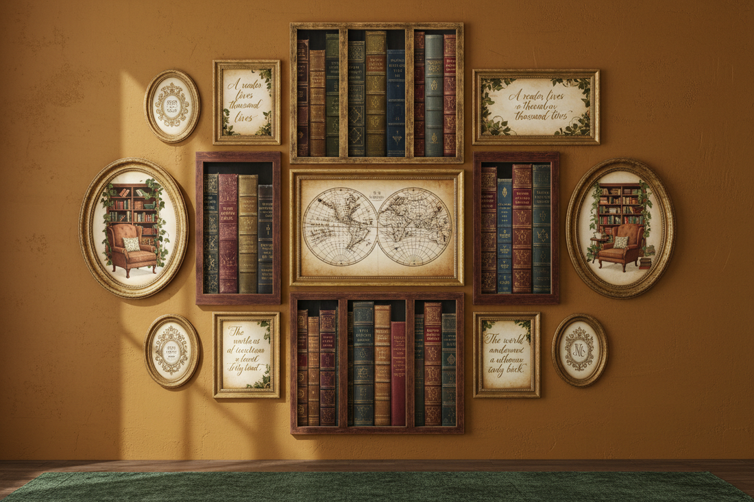 Creative Wall Art Concepts to Elevate Your Personal Library