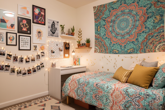 Creative Wall Art Ideas to Transform Your College Dorm Room
