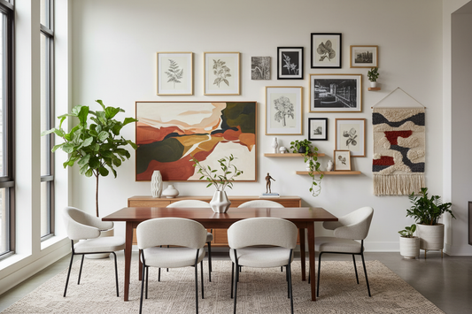 Creative Wall Art Ideas to Transform Your Dining Room