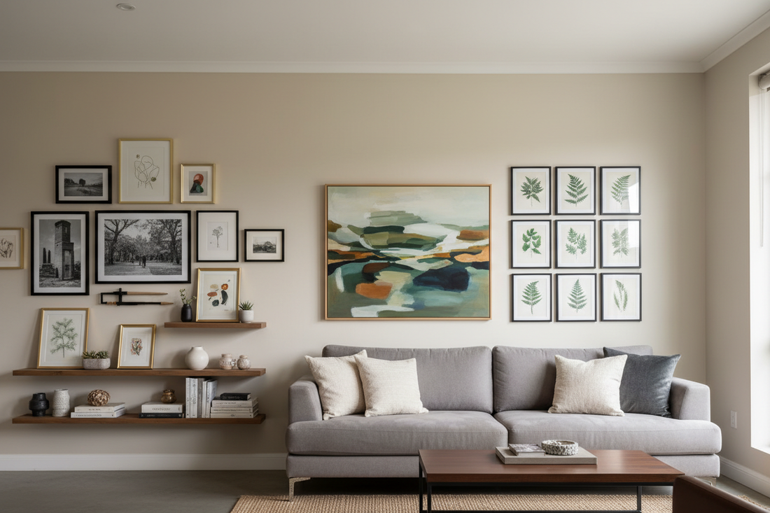 Creative Wall Picture Ideas to Revamp Your Living Room