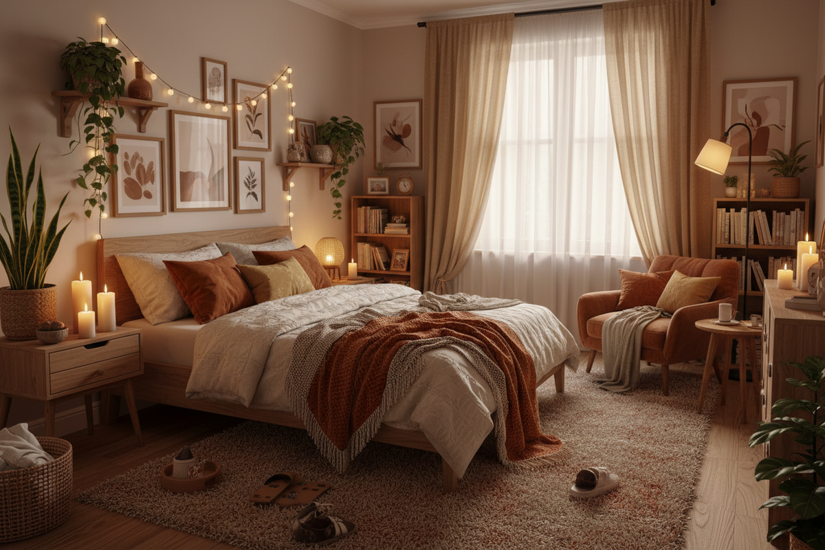 Creative Ways to Add Warmth and Charm to Your Bedroom