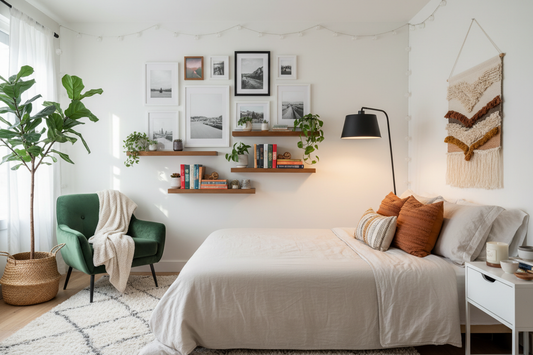 Creative Ways to Decorate a Bedroom with White Walls