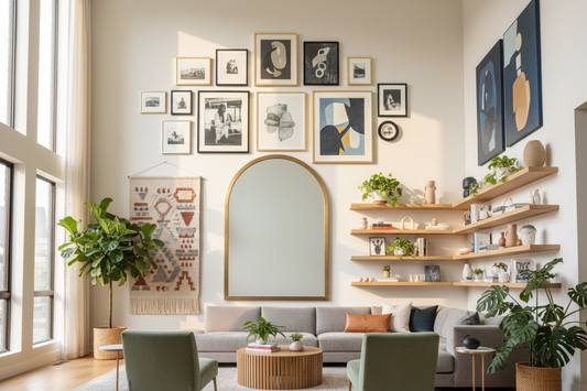 Creative Ways to Decorate Tall Walls