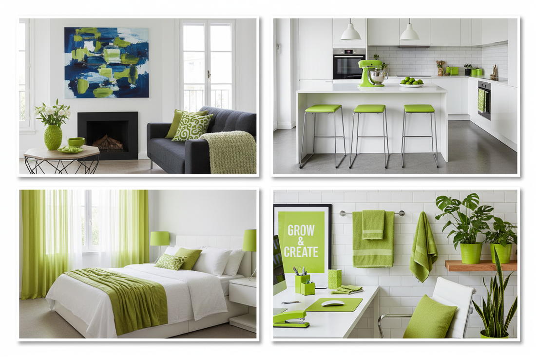 Creative Ways to Incorporate Lime Green in Every Room