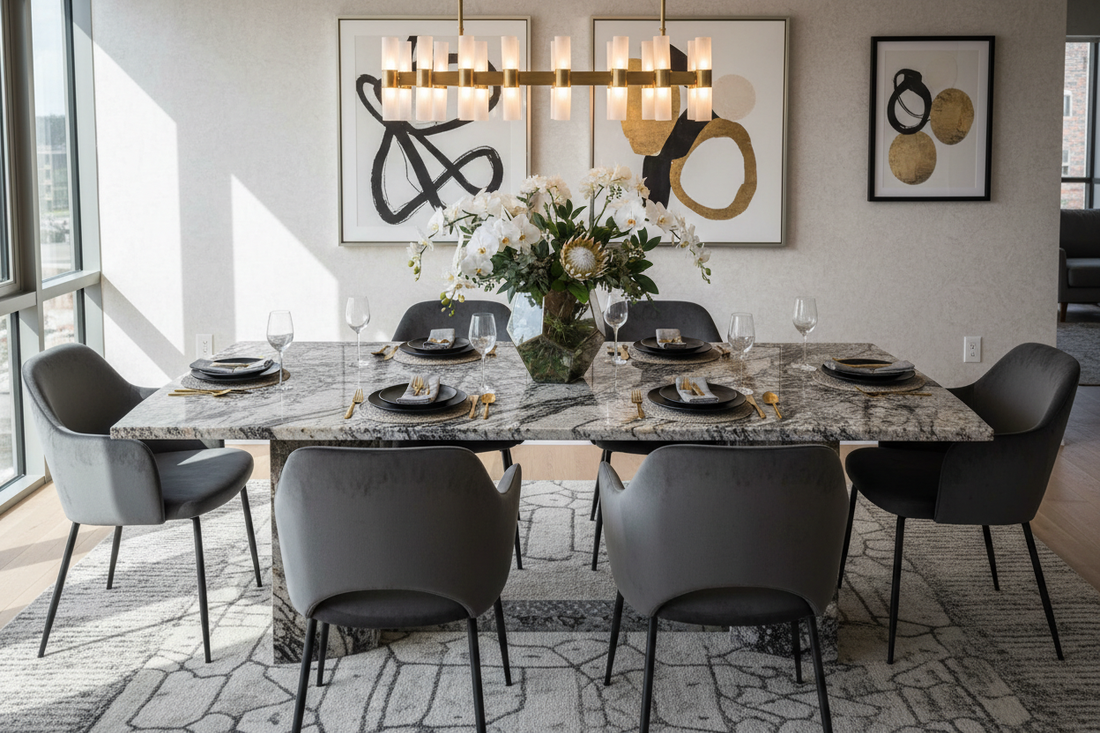 Creative Ways to Showcase Granite Dining Table Tops in Your Home