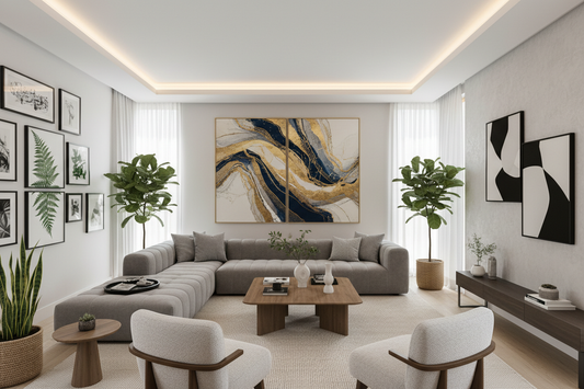 Creative Ways to Style Your Home with Diptych Canvas Art: 3 Pro Tips