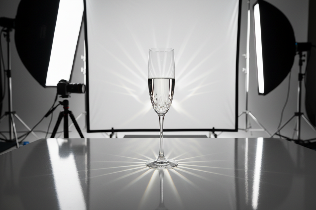 Crystal Clear: Mastering Glassware Photography