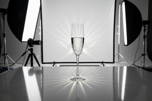 Crystal Clear: Mastering Glassware Photography