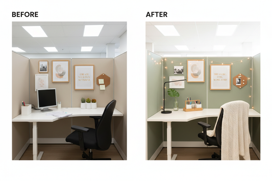 Cubicle Creativity: Transform Your Workspace with Stylish Decor