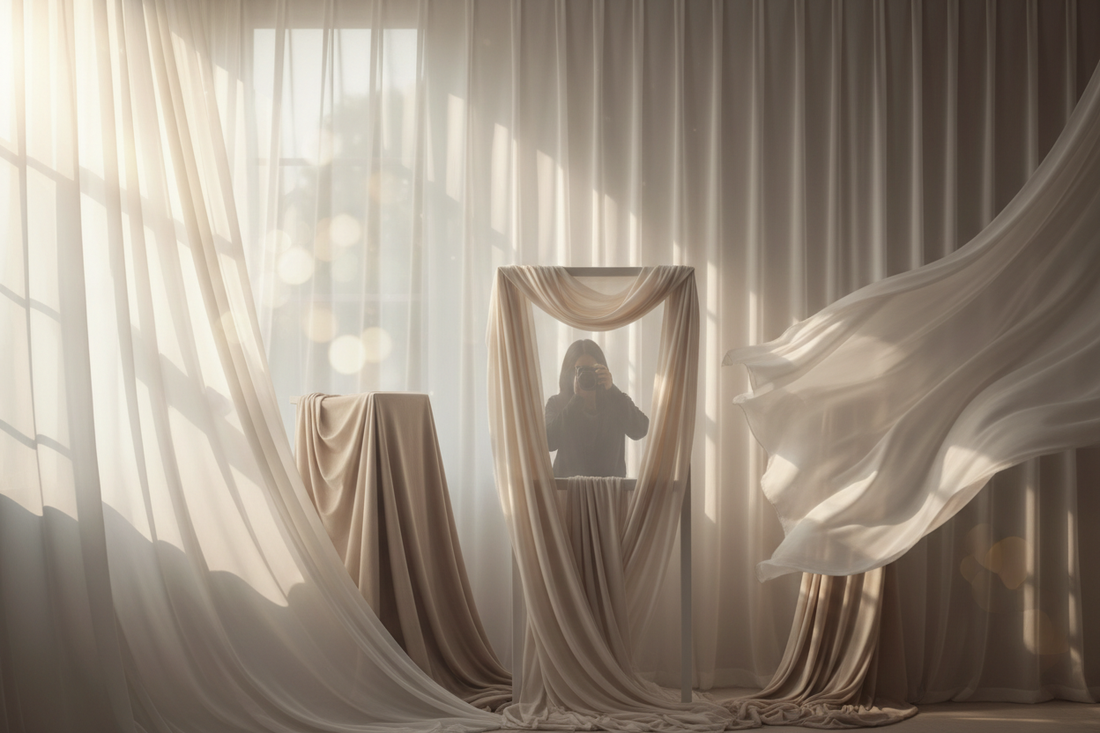 Curtain Call: Innovative Ideas for Using Drapes in Your Photos