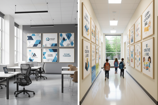 Custom Canvas Prints for Businesses and Schools: Transform Your Space with Personalized Art