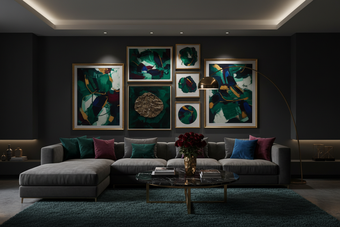 Dark Wall Décor: Transforming Your Space with Bold Colors