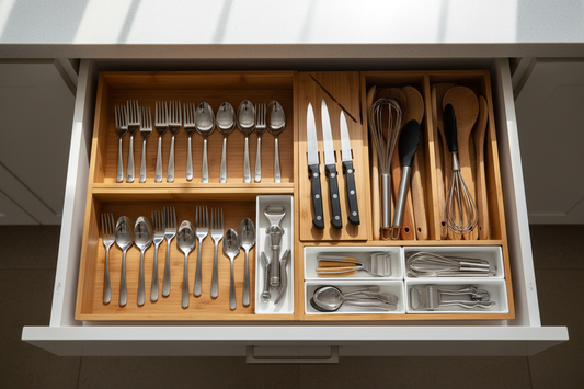 Declutter Your Kitchen with These Clever Modular Drawer Ideas