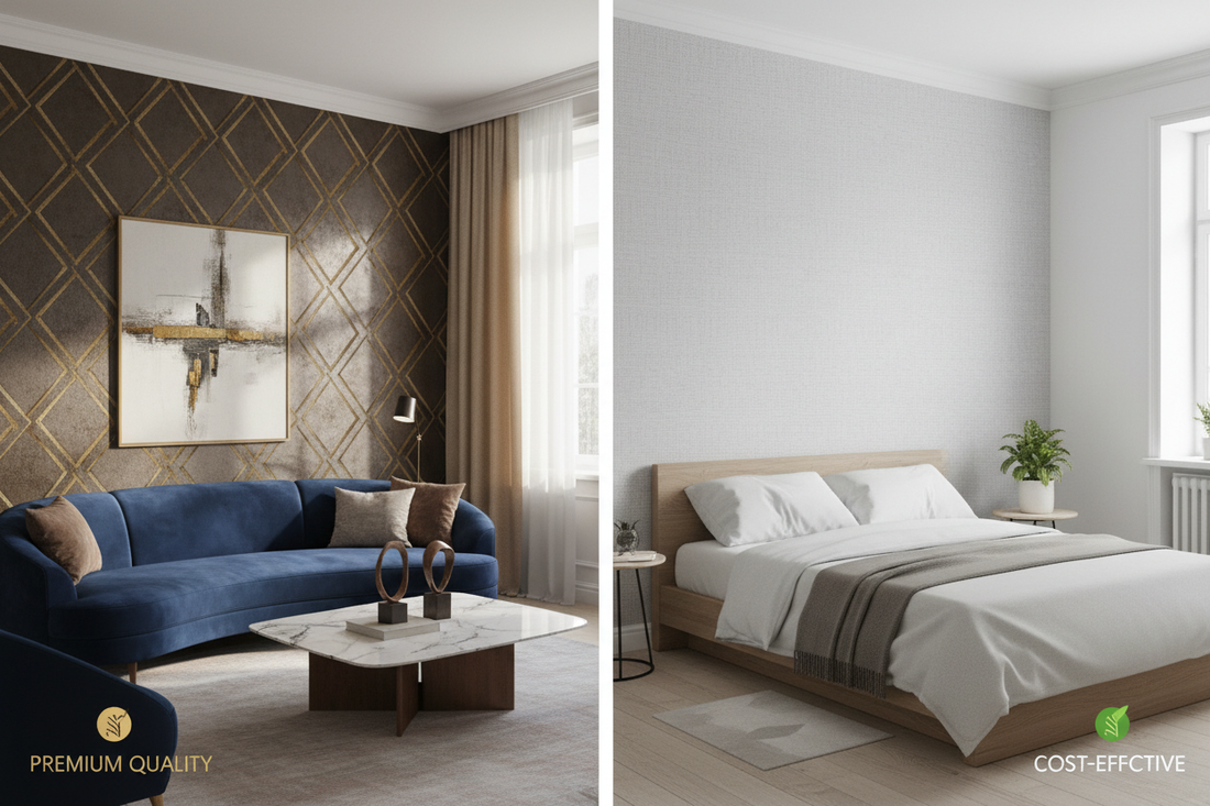 Decoding Polygranite and PVC Wallpapers: High-End or Cost-Effective