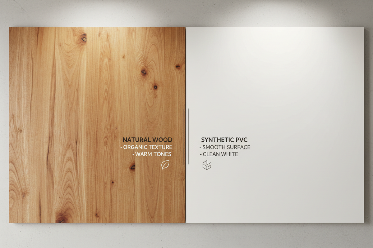 Decoding the Difference Between Wooden Panels and PVC Panels