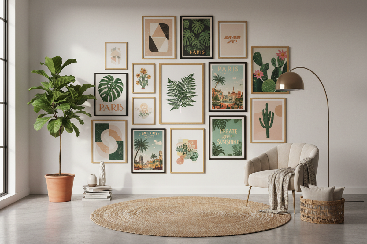 Decorate with Personality: A Complete Look at Canvas Posters