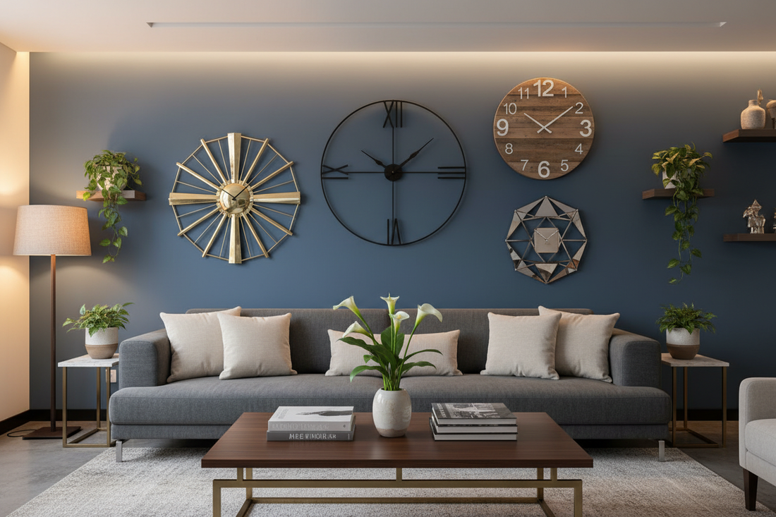 Decorative Wall Clocks That Define Your Living Room Style