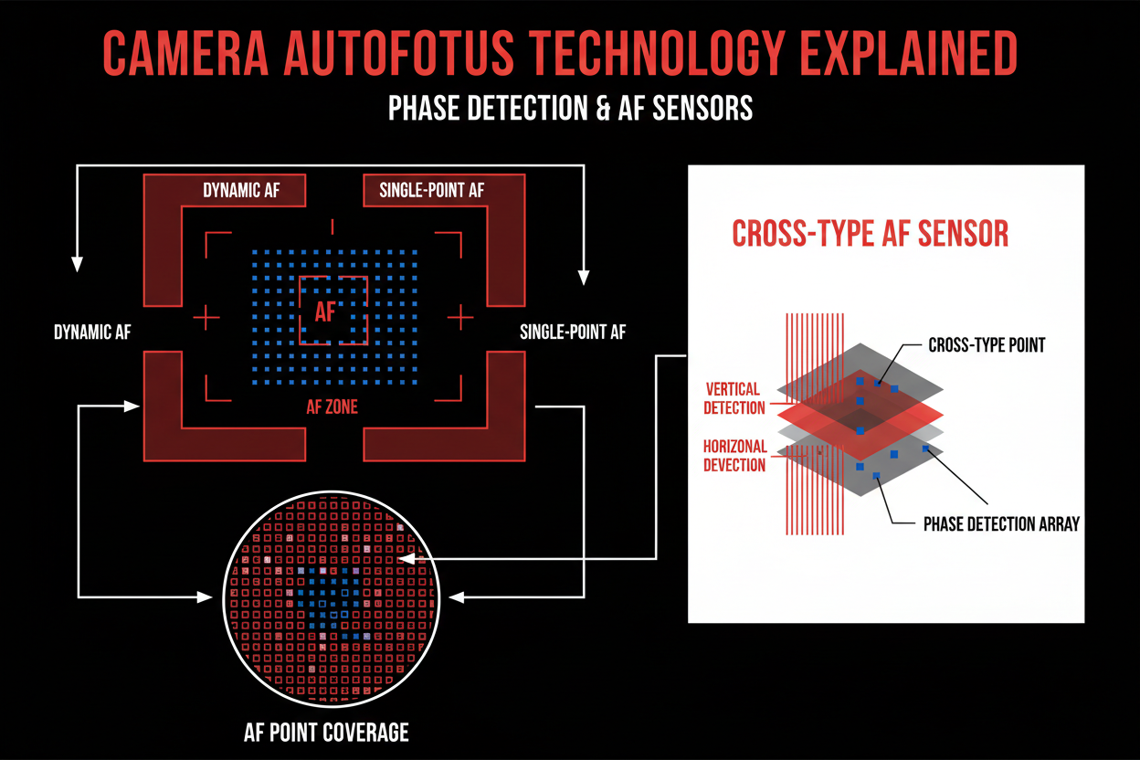Demystifying Camera Autofocus: How AF Zones, Points, and Cross Sensors ...