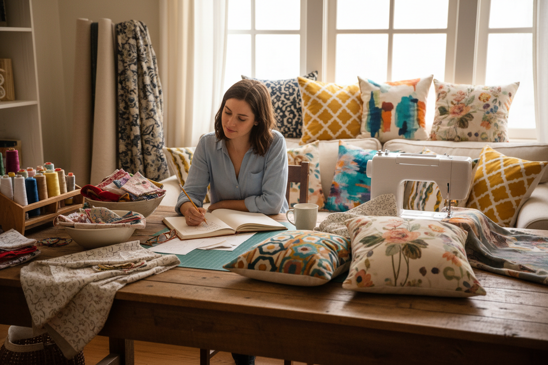 Design and Make Custom Throw Pillows