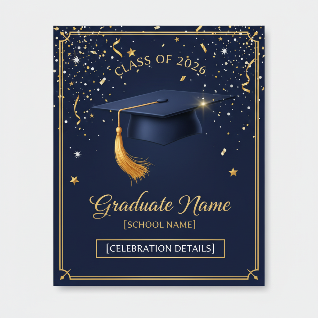 Design and Share Your Graduation Announcement Online