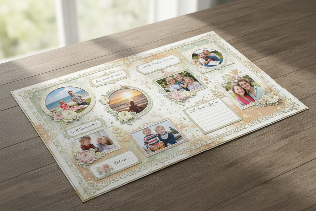 Design, Personalize, and Bring to Life Your Own Beautiful Digital Scrapbook – Ready to Print and Share
